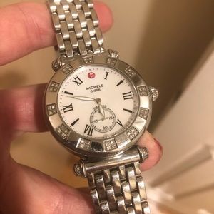 MICHELLE Caber Atlas Diamond Watch